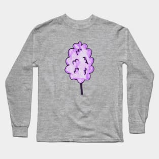 Purple Cotton Candy Long Sleeve T-Shirt